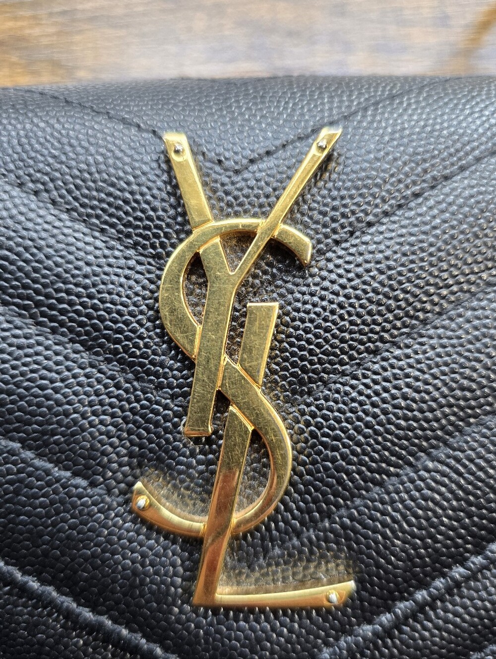 Saint Laurent Cassandre Large Flap Wallet - Picture 3 of 8